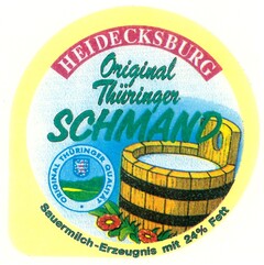 HEIDECKSBURG Original Thüringer SCHMAND