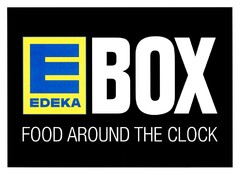 E EDEKA BOX FOOD AROUND THE CLOCK