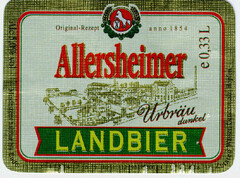 Allersheimer LANDBIER Urbräu dunkel