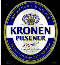 KRONEN PILSENER Premium