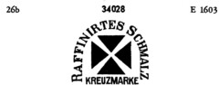 KREUZMARKE RAFFINIRTES SCHMALZ