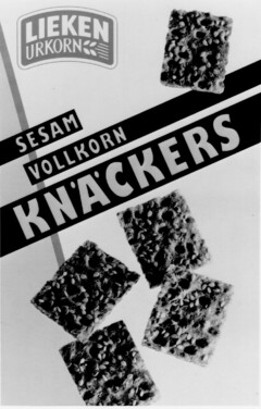 LIEKEN URKORN SESAM VOLLKORN KNÄCKERS