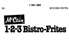 McCain 1 2 3 Bistro-Frites