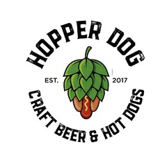 HOPPER DOG CRAFT BEER & HOT DOGS EST. 2017