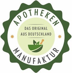 APOTHEKEN MANUFAKTUR DAS ORIGINAL AUS DEUTSCHLAND