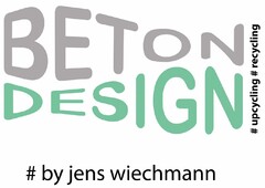 BETON DESIGN # by jens wiechmann # upcycling # recycling