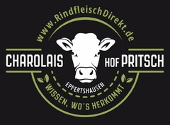 CHAROLAIS HOF PRITSCH EPPERTSHAUSEN WISSEN, WO`S HERKOMMT www.RindfleischDirekt.de