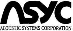 ASYC ACOUSTIC SYSTEMS CORPORATION