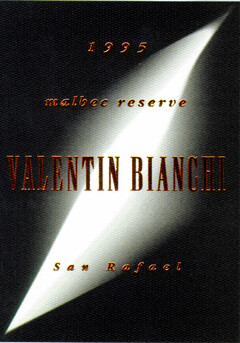 1995 malbec reserve VALENTIN BIANCHI San Rafael