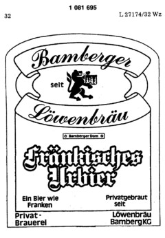 Bamberger Löwenbräu Fränkisches Urbier