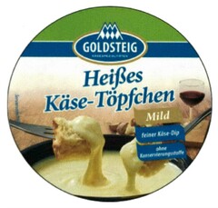 GOLDSTEIG KÄSESPEZIALITÄTEN Heißes Käse-Töpfchen Mild feiner Käse-Dip ohne Konservierungsstoffe