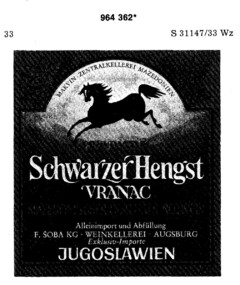 Schwarzer Hengst