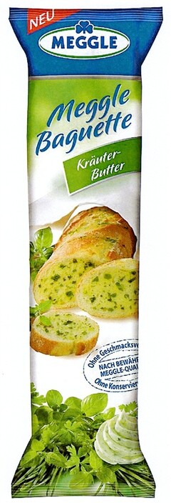 Meggle Baguette Kräuter-Butter