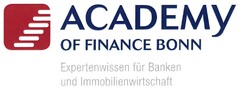 ACADEMY OF FINANCE BONN Expertenwissen für Banken und Immobilienwirtschaft