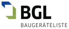 BGL BAUGERÄTELISTE