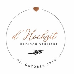 d'Hochzit - BADISCH VERLIEBT