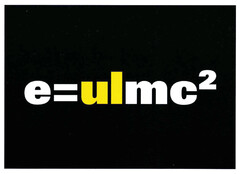 e=ulmc²