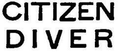 CITIZEN DIVER