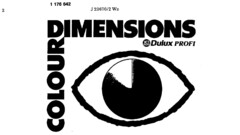 COLOUR DIMENSIONS Dulux PROFI ICI