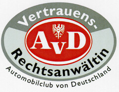 AvD Vertrauens-Rechtsanwältin