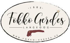 ·1883 · Fokko Gerdes LANGEOOG