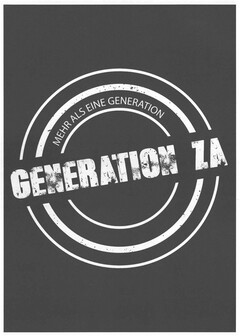 GENERATION ZA