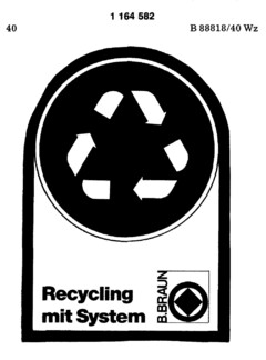 Recycling mit System B.Braun
