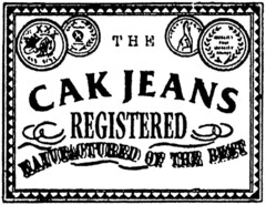 THE CAK JEANS REGISTERED