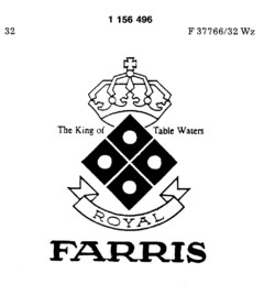 FARRIS ROYAL The King of Table Waters