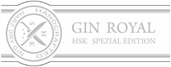 HARZ DRY GIN HANDCRAFTED HSK GIN ROYAL HSK SPEZIAL EDITION