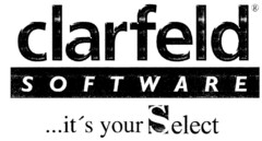 clarfeld SOFTWARE ...it's your Select