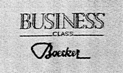 BUSINESS CLASS Boecker