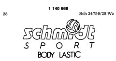 schmidt S P O R T BODY LASTIC