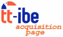 tt-ibe acquisition page