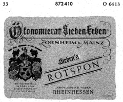 Sieben's ROTSPON Ökonomierat Sieben Erben