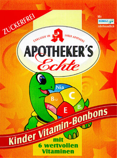 APOTHEKER'S Echte Kinder Vitamin-Bonbons