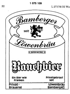 Bamberger Löwenbräu Rauchbier