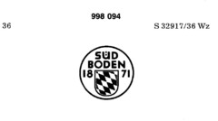 SÜD BODEN 1871