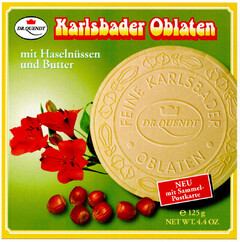 Karlsbader Oblaten mit Haselnüssen und Butter