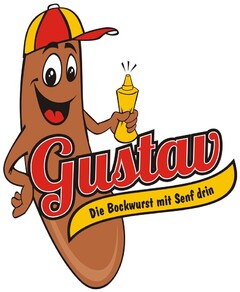 Gustav Die Bockwurst mit Senf drin