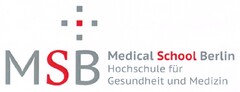 MSB Medical School Berlin Hochschule für Gesundheit und Medizin