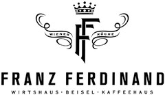 WIENER FF KÜCHE FRANZ FERDINAND WIRTSHAUS · BEISEL · KAFFEEHAUS