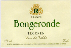 Bongeronde TROCKEN Vin de Table