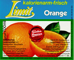 Limit Orange Franken Brunnen