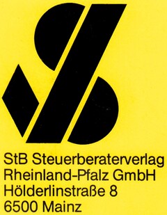 StB Steuerberaterverlag Rheinland-Pfalz GmbH Hölderlinstraße 8 6500 Mainz