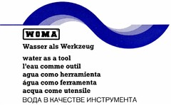 WOMA Wasser als Werkzeug