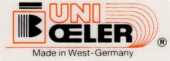 UNI OELER   Made in West-Germany