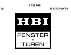 HBI FENSTER+TÜREN