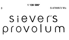 Siever`s provolum