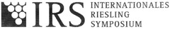 IRS INTERNATIONALES RIESLING SYMPOSIUM